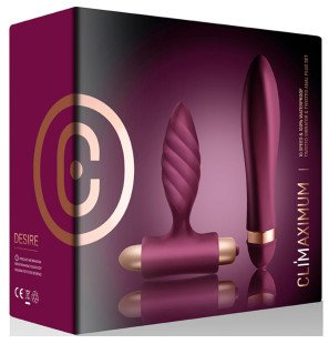 Climaximum Desire vibrator set with anal plug and 10 speeds – image 5