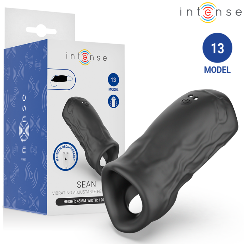 Adjustable Vibrating Penis Ring Intense Sean Model 13 – image 1 Adjustable Vibrating Penis Ring Intense Sean Model 13 – image 1