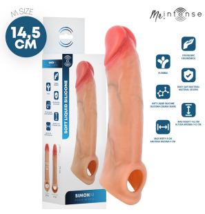 Gaine pénienne en silicone MR. Intense de 14,5 cm avec un diamètre de 4 cm – photo 1