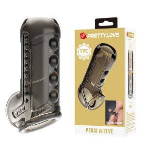 Pretty Love manchon pénien texturé pour un confort intime – photo 2