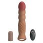 Pretty Love nakładka na penisa z teksturą, wibracjami i pilotem – zdjęcie 3