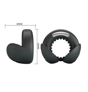 Vibrating Penis Ring with Testicle Stimulator Pretty Love Quentin – image 10
