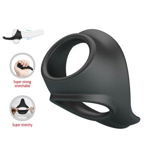 CRAZY BULL anneau pénien ergonomique avec stimulateur périnéal – photo 3