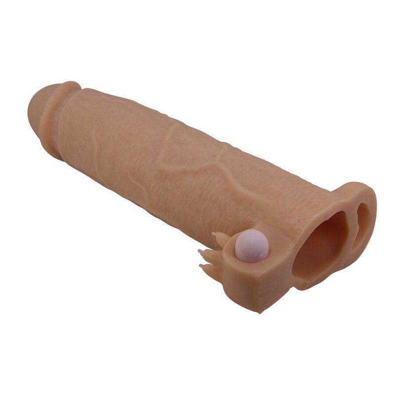 Gaine pénienne vibrante Pretty Love Xerxes avec stimulateur clitoridien – photo 1