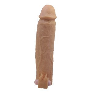 Pretty Love Xerxes Penis Sleeve with Vibration and Clitoral Stimulator – image 3