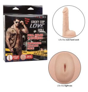 Calexotics Inflatable Male Love Doll with Two Openings – image 2