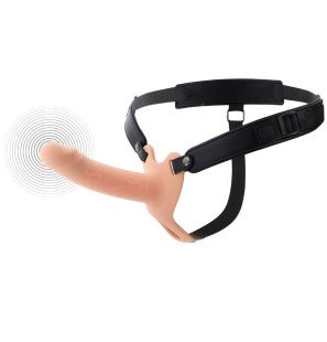 Hidden Desire Inferno vibrating penis sleeve with strap-on 16 cm – image 1