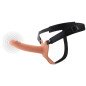 Hidden Desire Inferno vibrating penis sleeve with strap-on 18 cm – image 1