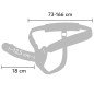 Hidden Desire Inferno vibrating penis sleeve with strap-on 18 cm – image 2