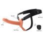 Hidden Desire Inferno wibrująca nakładka na penisa z uprzężą 18 cm – zdjęcie 3