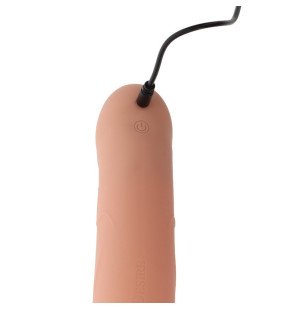 Hidden Desire Inferno gaine pénienne vibrante avec harnais 18 cm – photo 7