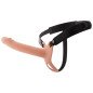 HIDDEN DESIRE Gaine pénienne avec harnais 20 cm – photo 1