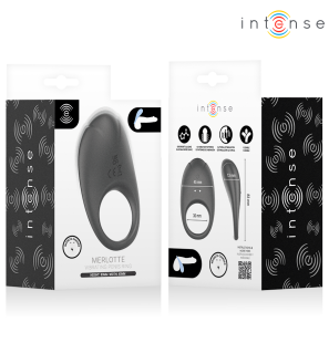 Intense Merlotte vibrierender Penisring mit Klitorisstimulation, schwarz – Bild 10