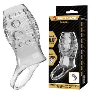 Transparent Thickening Sleeve with Texture – image 2