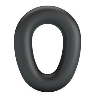 CRAZY BULL black silicone cock ring made from ultra-soft silicone – image 1