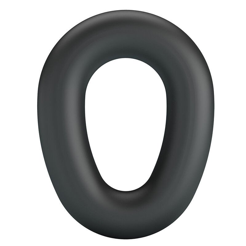 CRAZY BULL black silicone cock ring made from ultra-soft silicone – image 1