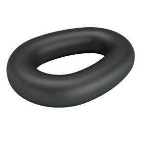 CRAZY BULL black silicone cock ring made from ultra-soft silicone – image 3