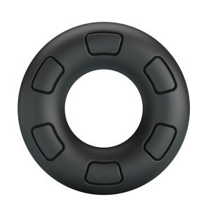 CRAZY BULL Bertram soft silicone cock ring, black – image 1