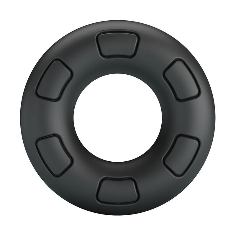 CRAZY BULL Bertram soft silicone cock ring, black – image 1