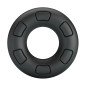CRAZY BULL Bertram soft silicone cock ring, black – image 1