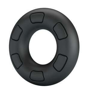CRAZY BULL Bertram soft silicone cock ring, black – image 4