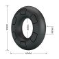CRAZY BULL Bertram soft silicone cock ring, black – image 7