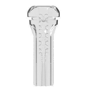 Masturbateur transparent de 21 cm avec EZ-Grip – photo 2