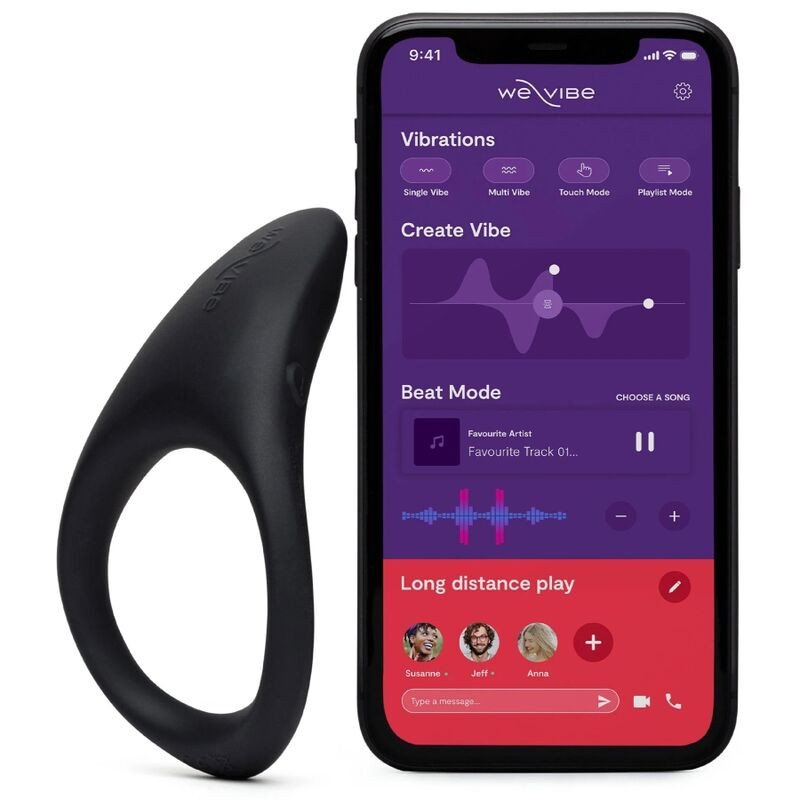 We-Vibe Verge 2 vibrerende penisring met app – foto 1 We-Vibe Verge 2 vibrerende penisring met app – foto 1