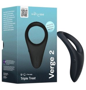 We-Vibe Verge 2 – wibrujący pierścień na penisa z aplikacją – zdjęcie 2