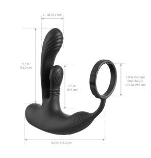Ładowany stymulator analny i krocza do ukierunkowanych wibracji – zdjęcie 2
