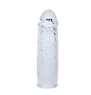 BAILE siliconen penis sleeve 13 cm in lila – foto 4