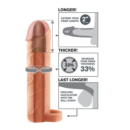 Fantasy X-Tensions Strap-On Penis Extender 19 cm – image 2