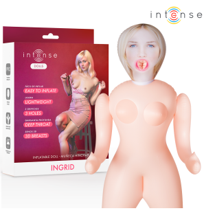 Ingrid, poupée gonflable avec trois ouvertures et seins 3D réalistes – photo 1