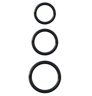 Zestaw silikonowych pierścieni na penisa Fantasy C-Ringz, 3,2 cm – zdjęcie 1