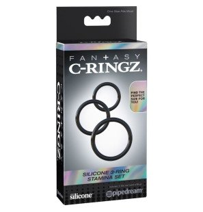 Fantasy C-Ringz Silicone Penis Ring Set, 3,2 cm – image 3