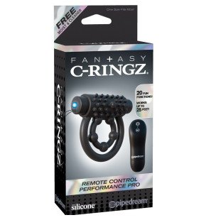 FANTASY C-RINGZ wibrujący pierścień na penisa z pilotem – zdjęcie 2