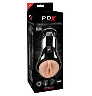 PDX ELITE masturbator with vibration and compression effect – image 2