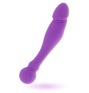 Silicone Dildo 18 cm Rick Dual Lilac – image 2