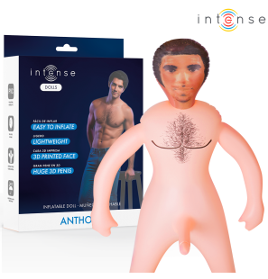 Anthony – dmuchana lalka z penisem 3D z elastycznego PVC – zdjęcie 1