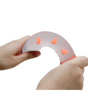 Orange Glow-in-the-Dark Vibrating Dildo for Intimate Wellness – image 2