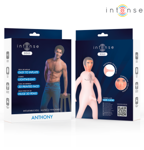 Anthony inflatable doll with 3D penis in flexible PVC – image 4