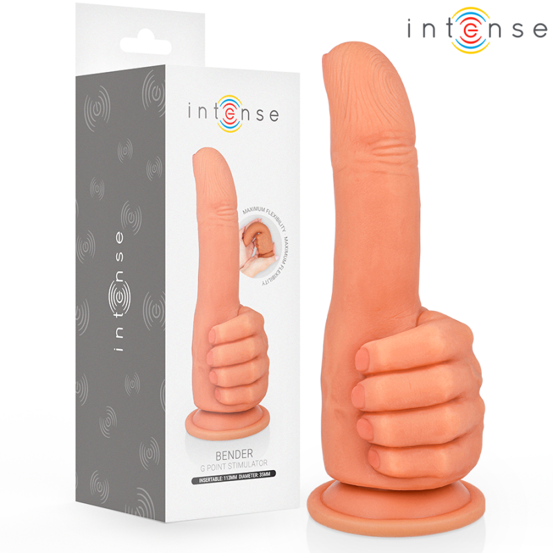 Flexible hand-shaped G-spot stimulator, 11,3 cm – image 1 Flexible hand-shaped G-spot stimulator, 11,3 cm – image 1