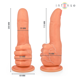 Flexible hand-shaped G-spot stimulator, 11,3 cm – image 2