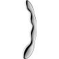 Satisfyer Cosmic Crest 2 — dwustronne dildo ze stali nierdzewnej – zdjęcie 1