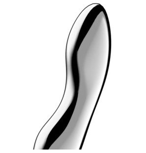 Satisfyer Cosmic Crest 2 — dwustronne dildo ze stali nierdzewnej – zdjęcie 3