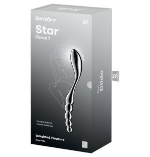 Satisfyer Star Force 1 doppelseitiger Dildo aus Edelstahl – Bild 5