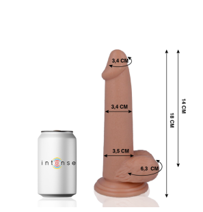 MR. INTENSE – realistyczne dildo 18 cm dla intymnego komfortu – zdjęcie 2