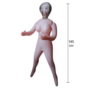 Hidden Desire Granny – dmuchana lalka dla dorosłych 150 cm – zdjęcie 2