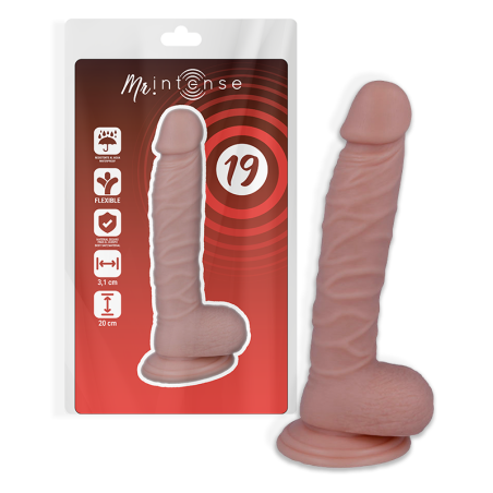 MR. INTENSE realistischer Dildo, 20 cm, Durchmesser 3,1 cm – Bild 1