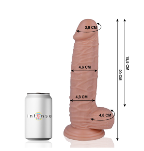 Gode réaliste MR. INTENSE de 20 cm, format 4,6 cm – photo 2